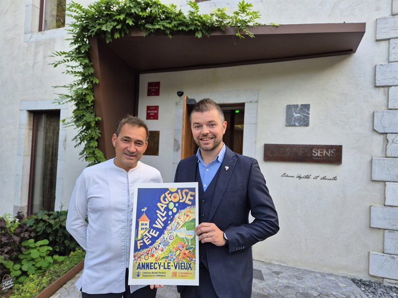Le Clos des Sens présente l'affiche 2025 de la Fête Villageoise