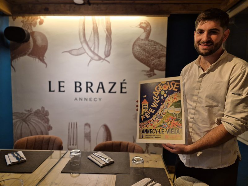 Le Brazé présente l'affiche 2025 de la Fête Villageoise