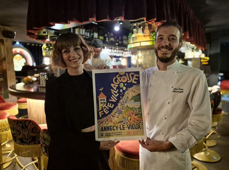 La Table de Melba présente l'affiche 2025 de la Fête Villageoise
